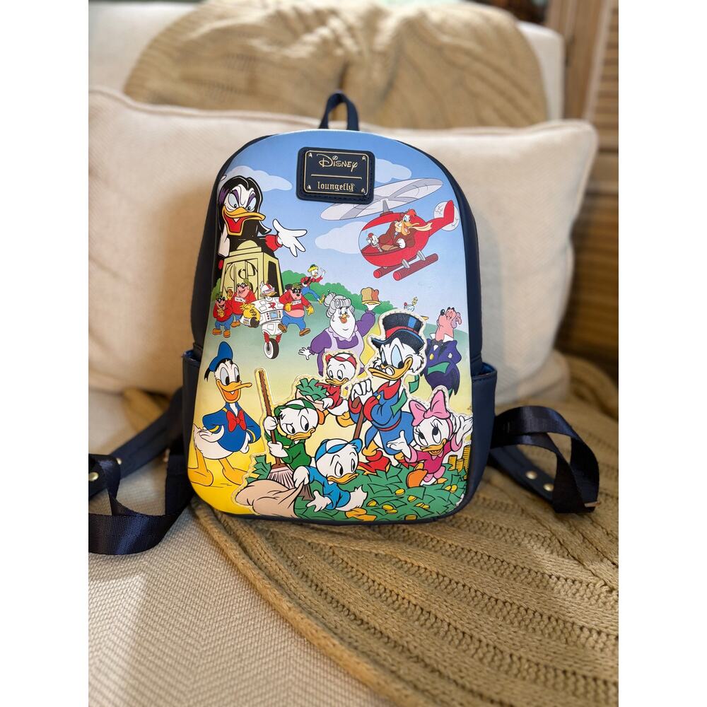 Loungefly Disney DuckTales Cast Mini Backpack NWOT